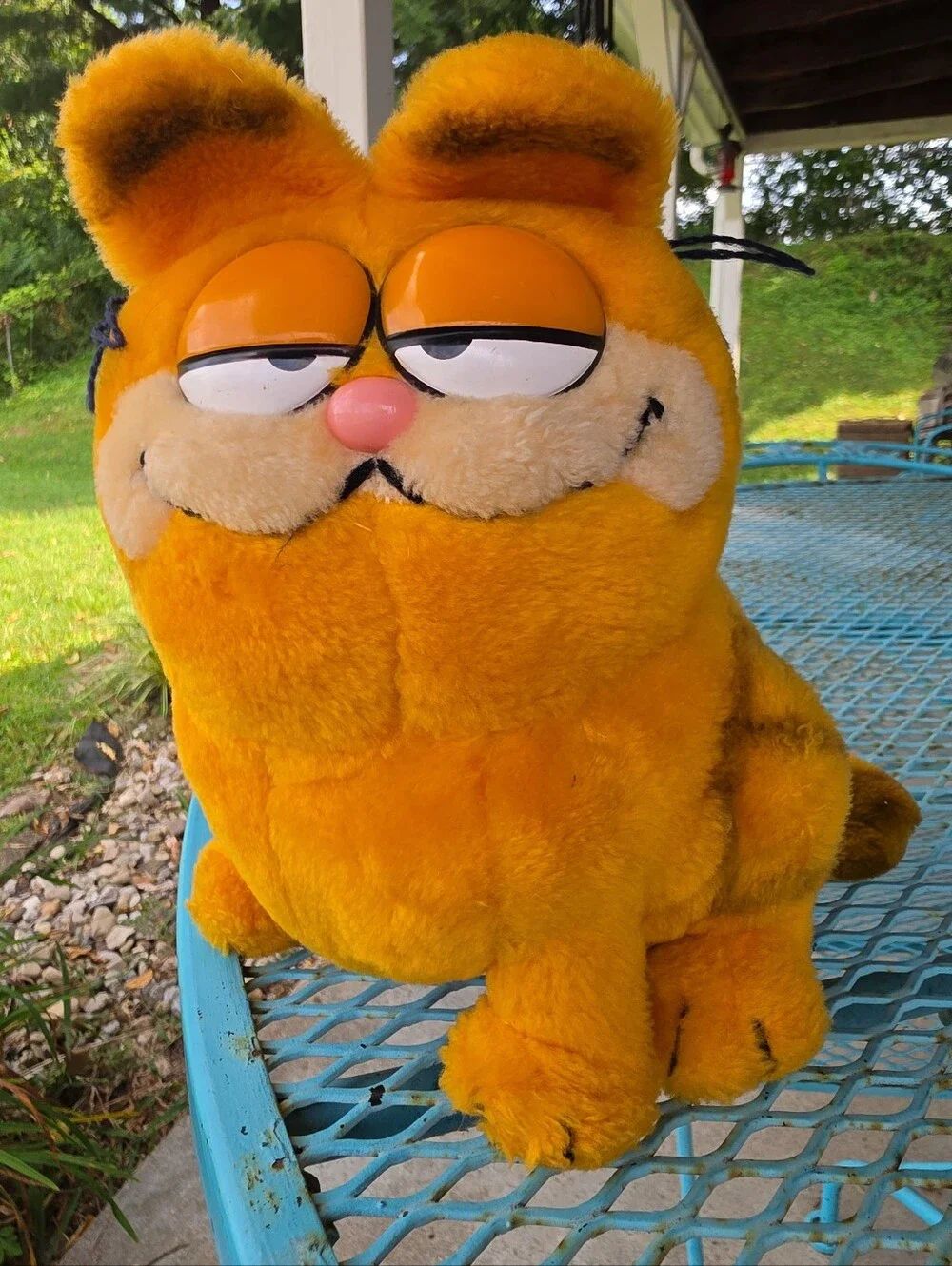 Garfield Vintage 80s Plush Toy Dakin 1981 Plush Cat Toy Jim Davis